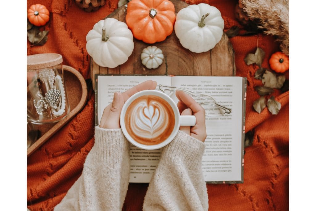 Pumpkin spice latte in Denver in October